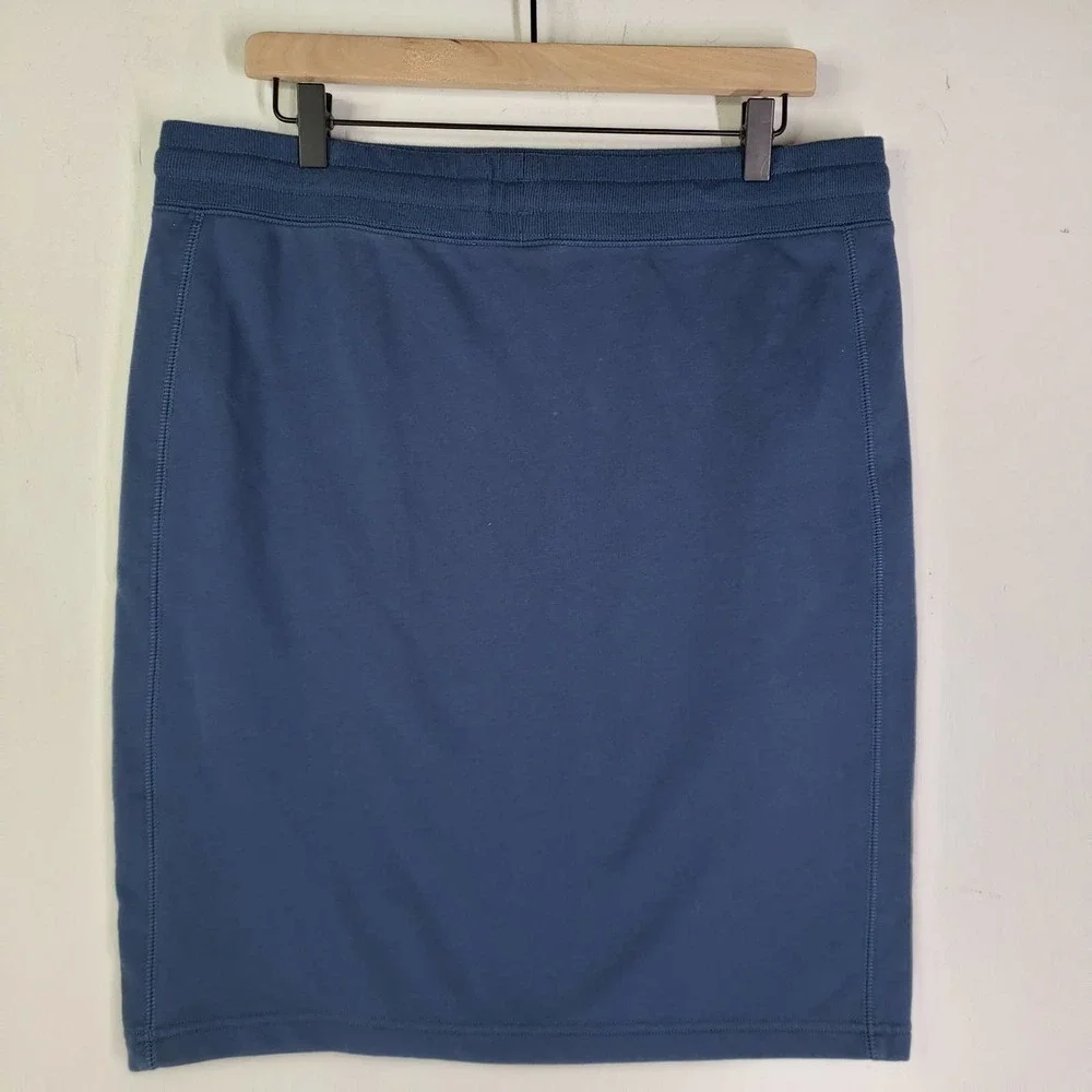 Zyia Active Take Me Anywhere‎ Skirt XXL Blue Knit